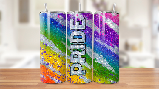 Glitter Pride Tumbler