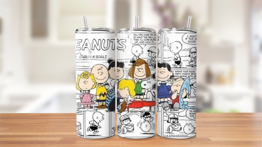 Peanuts Gang themed Tumbler