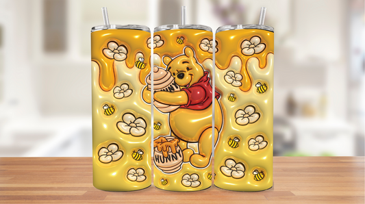 Pooh Bear Inflated Tumbler