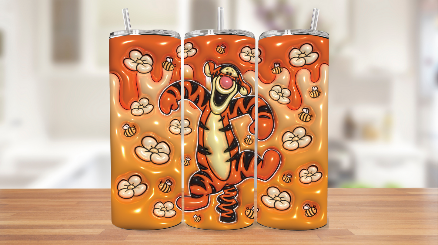 Inflated Tigger Tumbler