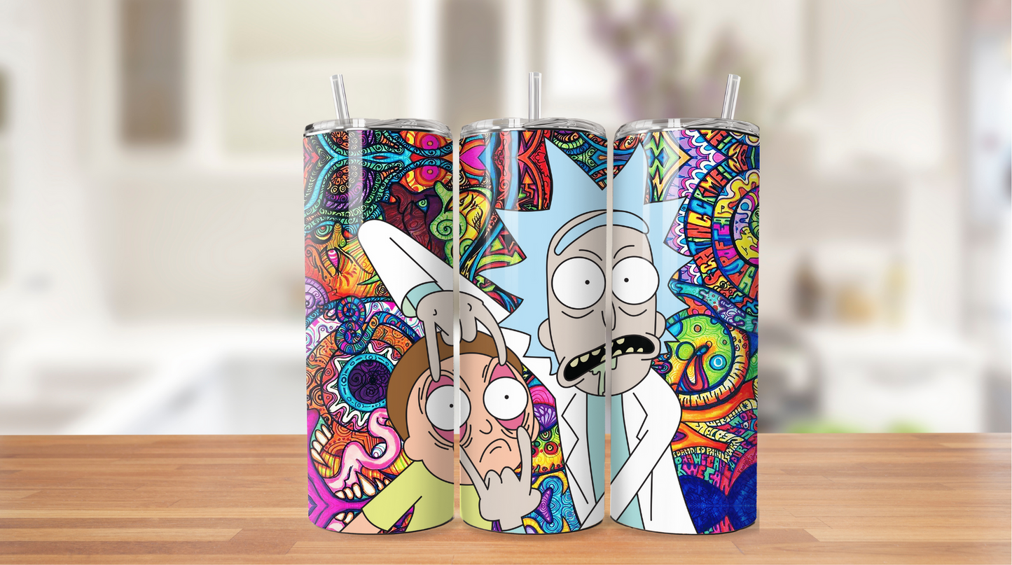 Rick & Morty Themed Tumbler